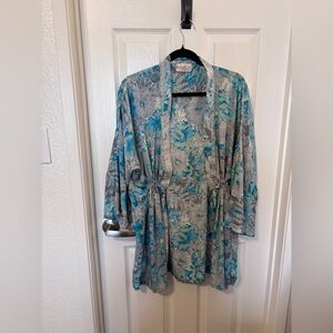 Kantha Bae Altered Shortie Kimono